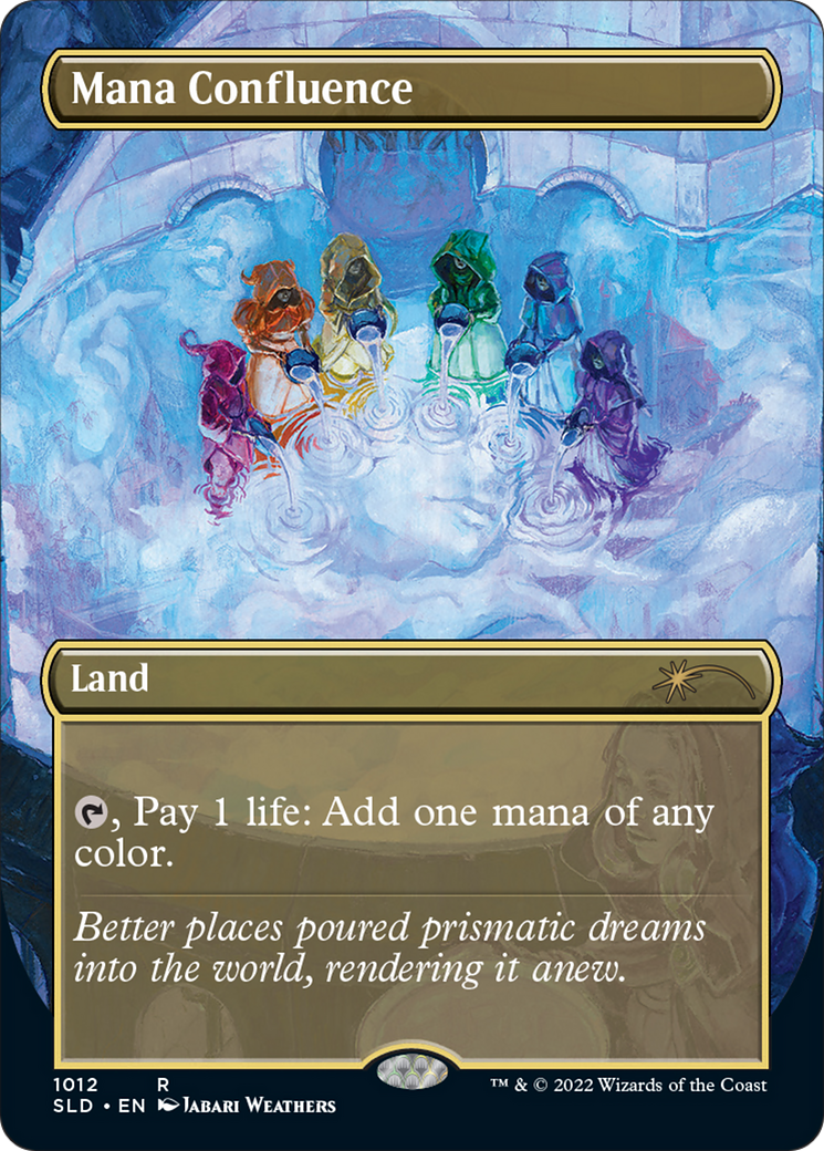 Mana Confluence (SLD-1012A) - Secret Lair Drop (Borderless) - Premium MTG Single from Wizards of the Coast - Just $14.30! Shop now at Game Crave Tournament Store