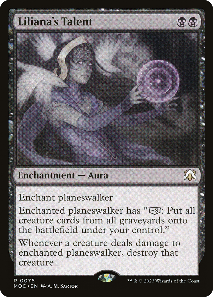 Game Crave Tournament Store - Liliana's Talent (MOC-076)