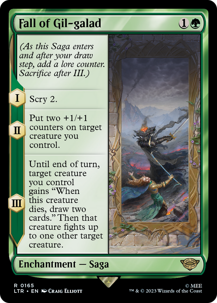 Game Crave Tournament Store - Fall of Gil-galad (LTR-165)