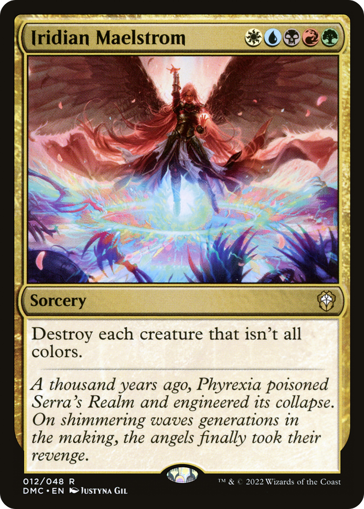 Iridian Maelstrom (DMC-012) - Dominaria United Commander - Premium MTG Single from Wizards of the Coast - Just $0.23! Shop now at Game Crave Tournament Store