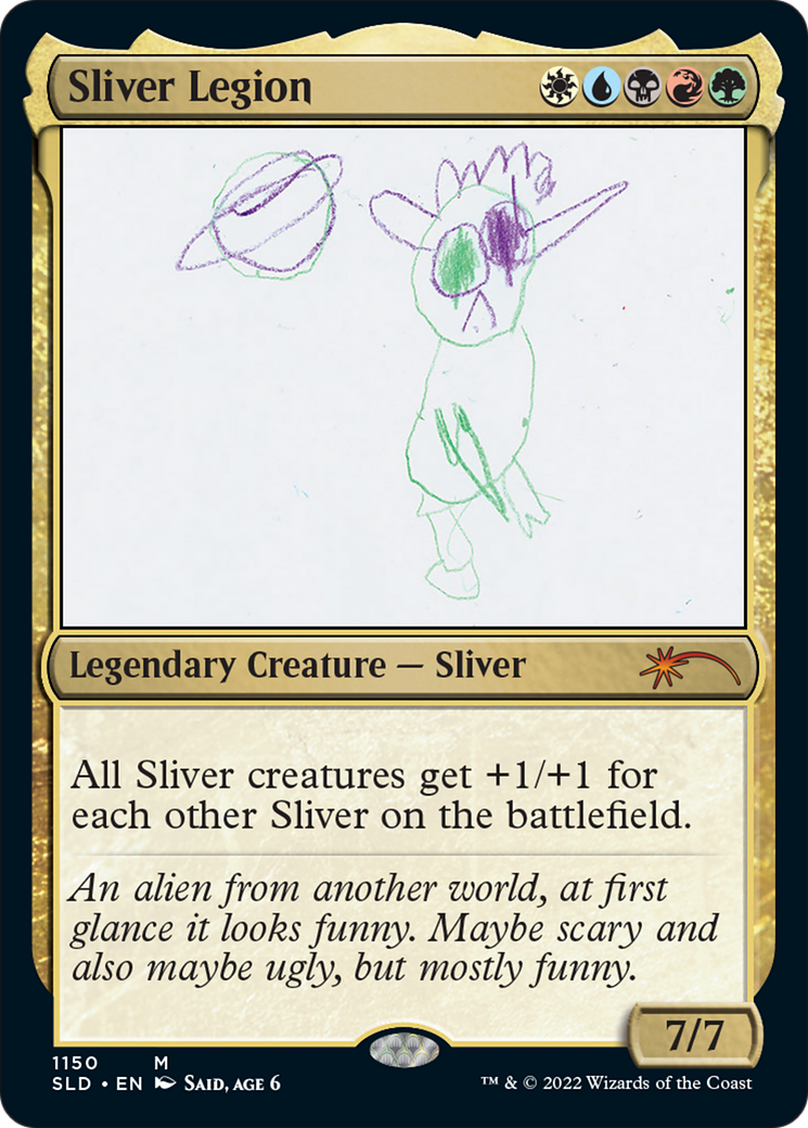 Sliver Legion (SLD-1150) - Secret Lair Drop Foil - Premium MTG Single from Wizards of the Coast - Just $32.30! Shop now at Game Crave Tournament Store