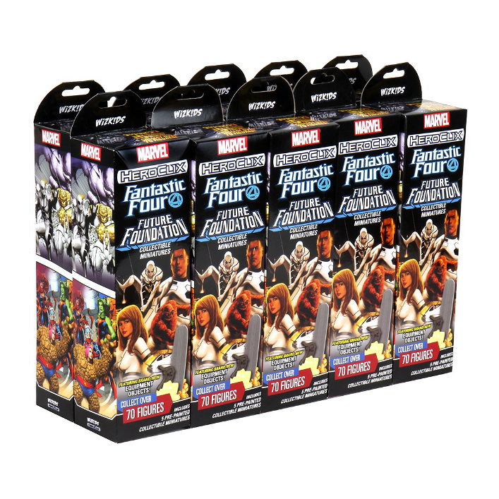 HeroClix Fantastic Four Future Foundation Booster Brick - Premium HCX Sealed from WizKids - Just $149.99! Shop now at Game Crave Tournament Store