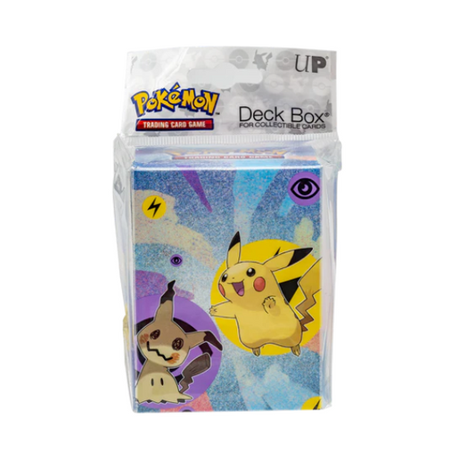 Ultra Pro Pokemon Pikachu & Mimikyu Deck Box - Premium  from Ultra Pro - Just $4.99! Shop now at Game Crave Tournament Store
