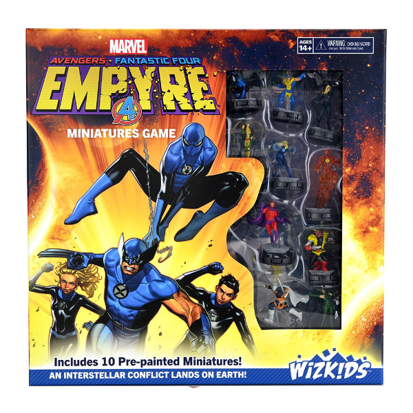 HeroClix - Avengers/Fantastic Four Empyre Miniatures Game - Premium HCX Sealed from WizKids - Just $49.99! Shop now at Game Crave Tournament Store