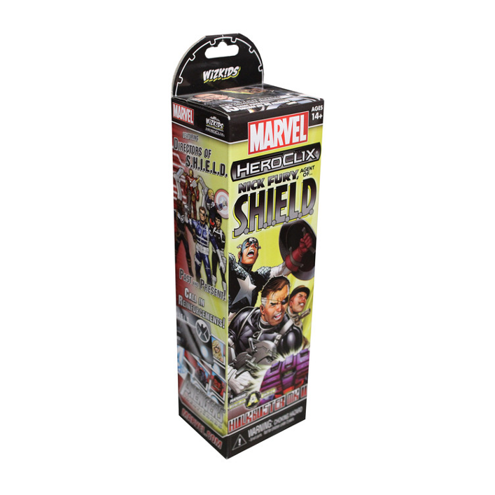 HeroClix Nick Fury Agent of S.H.I.E.L.D. Booster Pack - Premium HCX Sealed from WizKids - Just $12.99! Shop now at Game Crave Tournament Store