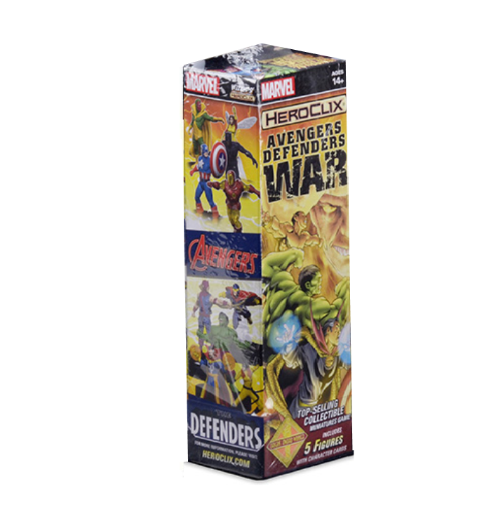 HeroClix - Avengers/Defenders War Booster Pack - Premium HCX Sealed from WizKids - Just $12.99! Shop now at Game Crave Tournament Store