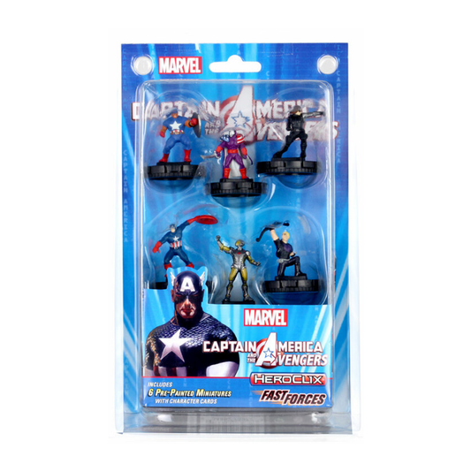 HeroClix Captain America and The Avengers Fast Forces - Premium HCX Sealed from WizKids - Just $9.99! Shop now at Game Crave Tournament Store