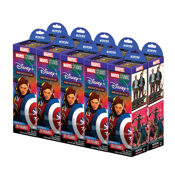 HeroClix Disney Plus Booster Brick - Premium HCX Sealed from WizKids - Just $169.99! Shop now at Game Crave Tournament Store