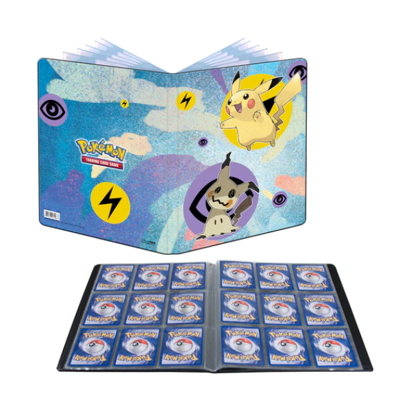Ultra Pro Pokemon Pikachu & Mimikyu 9-Pocket Portfolio - Premium Binders from Ultra Pro - Just $14.99! Shop now at Game Crave Tournament Store
