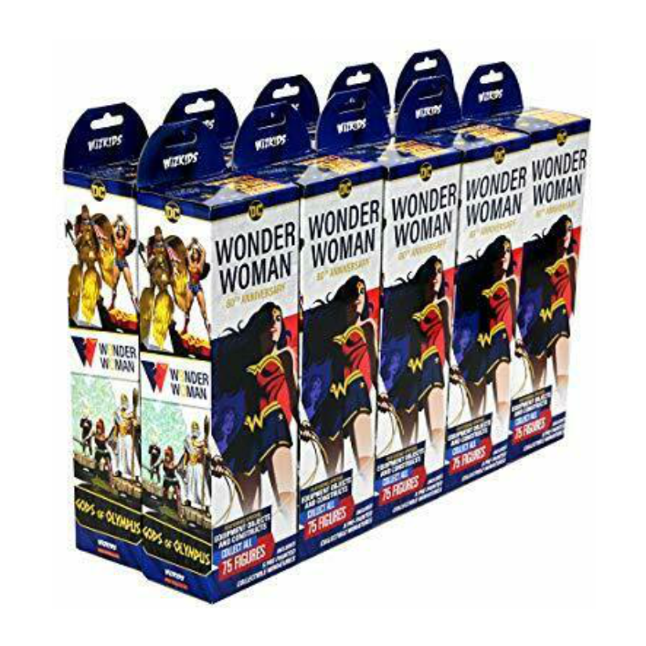 HeroClix Wonder Woman 80th Anniversary Booster Brick - Premium HCX Sealed from WizKids - Just $149.99! Shop now at Game Crave Tournament Store