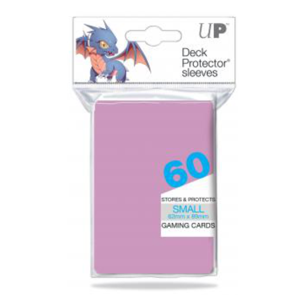 Ultra Pro Deck Protectors Solid Pink (60ct) - Small - Premium from Ultra Pro - Just $3.99! Shop now at Game Crave Tournament Store