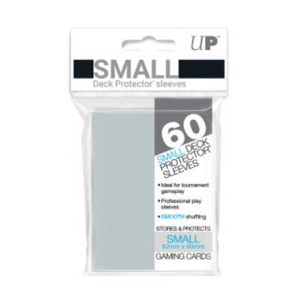 Ultra Pro Deck Protectors Solid Clear (60ct) - Small - Premium from Ultra Pro - Just $3.99! Shop now at Game Crave Tournament Store
