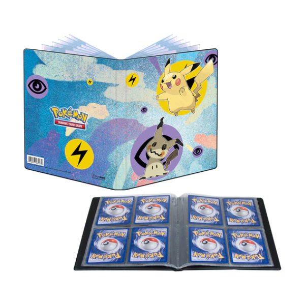 Ultra Pro Pokemon Pikachu & Mimikyu 4-Pocket Portfolio - Premium Binders from Ultra Pro - Just $9.99! Shop now at Game Crave Tournament Store