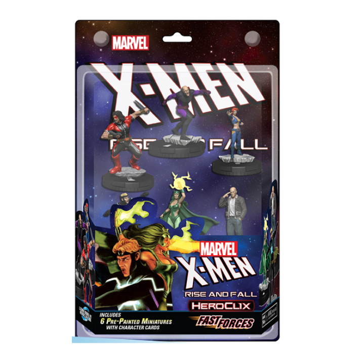 HeroClix X-Men Rise and Fall Fast Forces - Premium HCX Sealed from WizKids - Just $19.99! Shop now at Game Crave Tournament Store