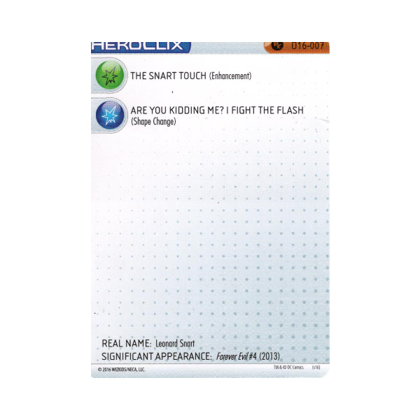 Captain Cold #D16-007 DC HeroClix Promos - Premium HCX Single from WizKids - Just $1.49! Shop now at Game Crave Tournament Store