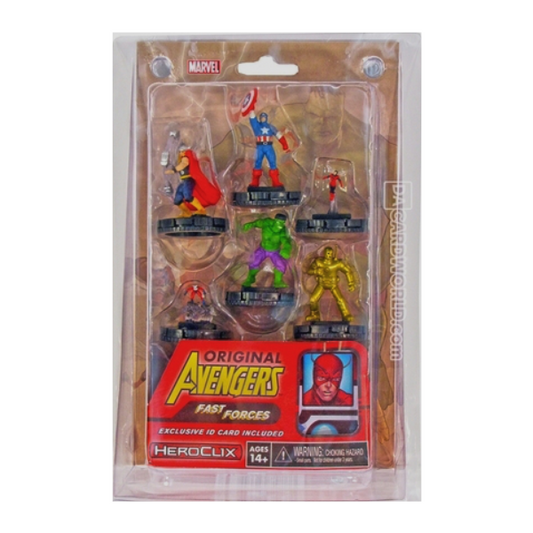HeroClix Original Avengers Fast Forces - Premium HCX Sealed from WizKids - Just $9.99! Shop now at Game Crave Tournament Store