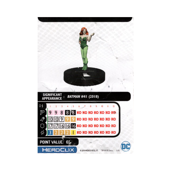 Poison Ivy #D19-015 DC HeroClix Promos - Premium HCX Single from WizKids - Just $4.47! Shop now at Game Crave Tournament Store