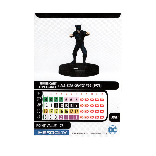 Wildcat #D19-009 DC HeroClix Promos - Premium HCX Single from WizKids - Just $5.81! Shop now at Game Crave Tournament Store
