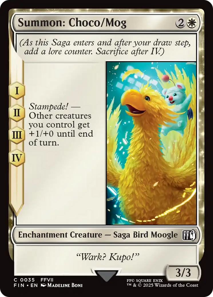 Summon: Choco/Mog (FIN-035)