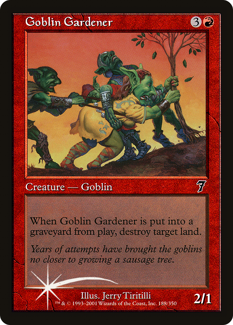 Goblin Gardener (7ED-188) - 7th Edition