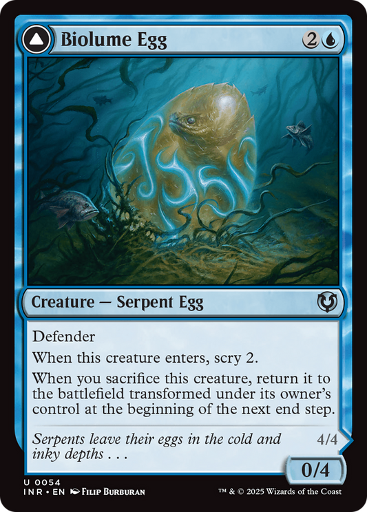 Biolume Egg (-054) - Innistrad Remastered - Premium MTG Single from Wizards of the Coast - Just $0.25! Shop now at Game Crave Tournament Store