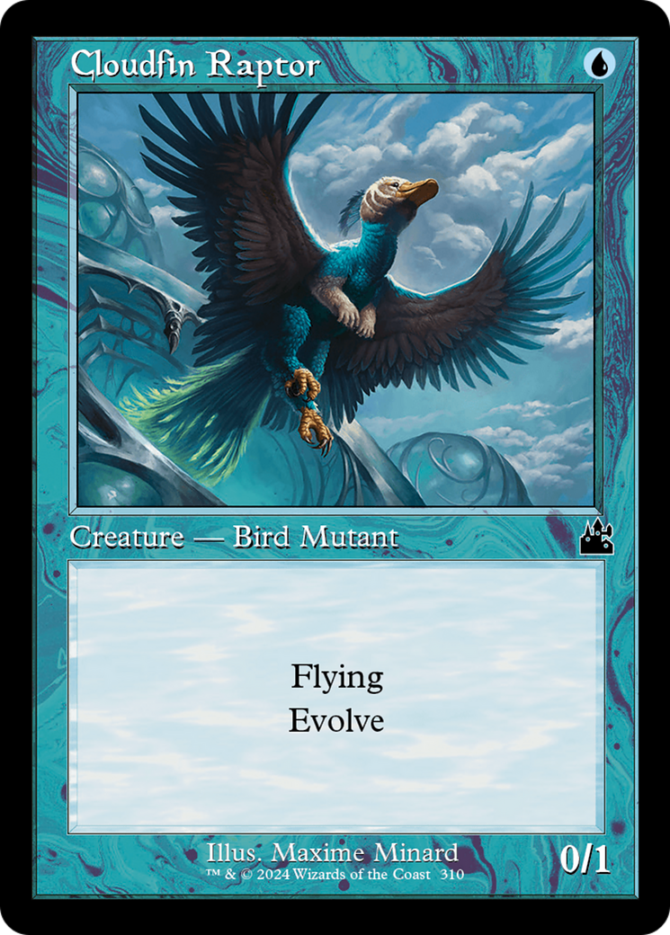 Cloudfin Raptor (RVR-310) - Ravnica Remastered Foil - Premium MTG Single from Wizards of the Coast - Just $0.26! Shop now at Game Crave Tournament Store