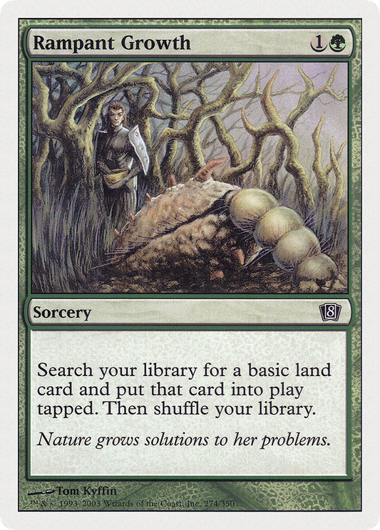 Rampant Growth (8ED-274) - 8th Edition