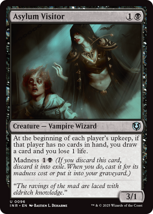 Asylum Visitor (-096) - Innistrad Remastered Foil - Premium MTG Single from Wizards of the Coast - Just $0.25! Shop now at Game Crave Tournament Store