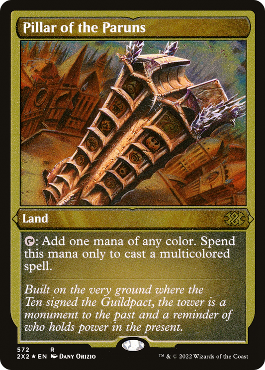 Pillar of the Paruns (Foil Etched) (2X2-572) - Double Masters 2022 Foil