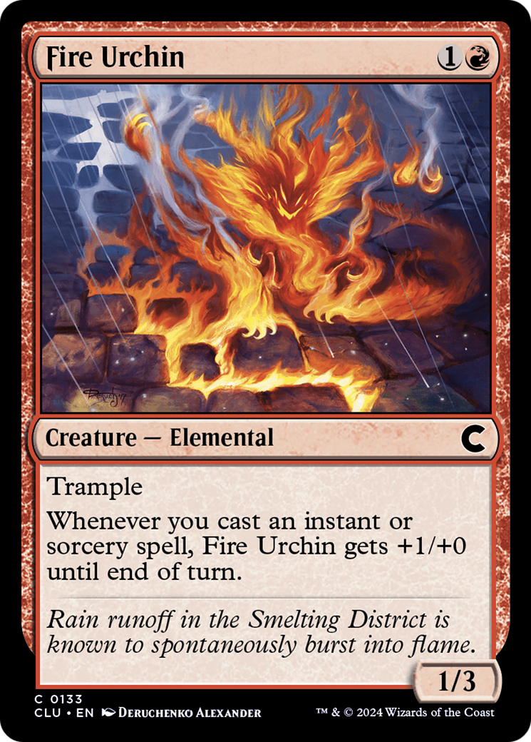 Fire Urchin (CLU-133) - Ravnica: Clue Edition - Premium MTG Single from Wizards of the Coast - Just $0.26! Shop now at Game Crave Tournament Store