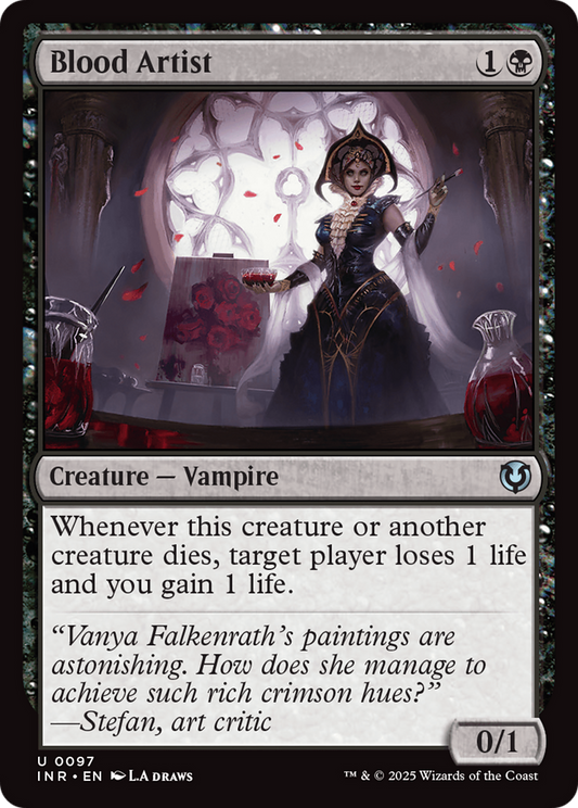 Blood Artist (-097) - Innistrad Remastered - Premium MTG Single from Wizards of the Coast - Just $0.88! Shop now at Game Crave Tournament Store