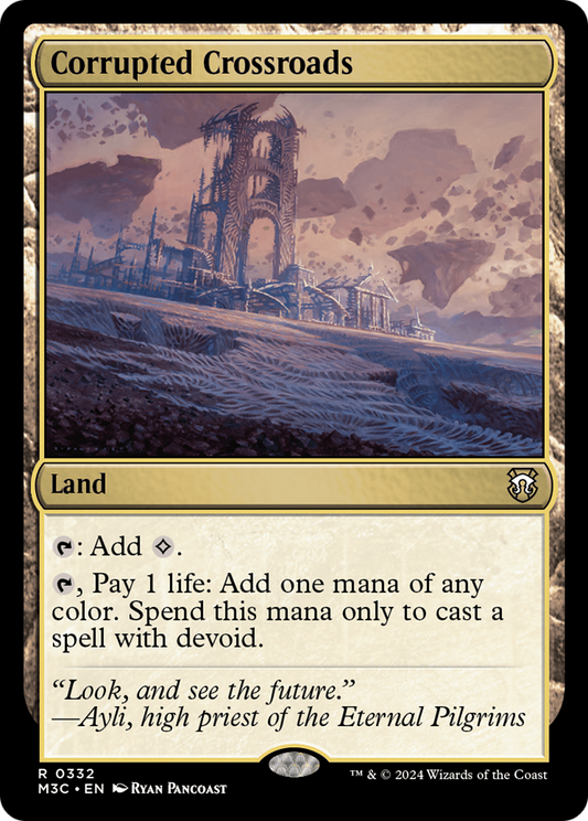 Corrupted Crossroads (M3C-332) - Modern Horizons 3 Commander - Premium MTG Single from Wizards of the Coast - Just $0.25! Shop now at Game Crave Tournament Store