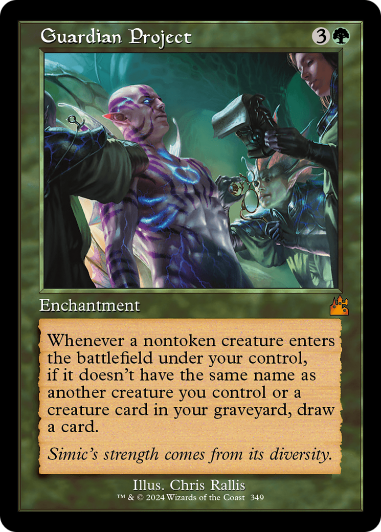 Guardian Project (RVR-349) - Ravnica Remastered - Premium MTG Single from Wizards of the Coast - Just $9.82! Shop now at Game Crave Tournament Store
