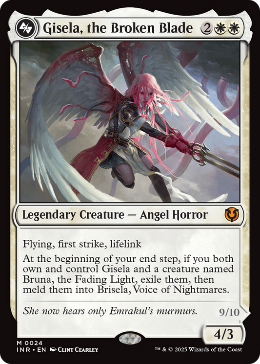 Gisela, the Broken Blade (-024) - Innistrad Remastered Foil - Premium MTG Single from Wizards of the Coast - Just $17.50! Shop now at Game Crave Tournament Store