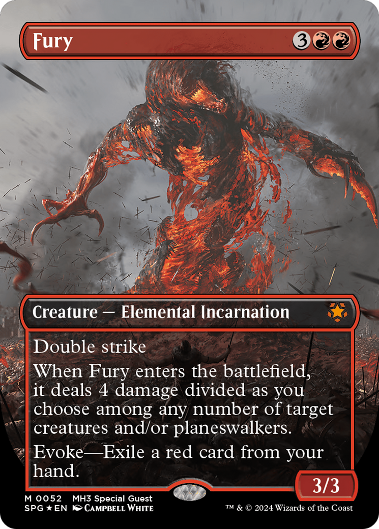 Fury (SPG-052) - Special Guests Foil - Premium MTG Single from Wizards of the Coast - Just $10.10! Shop now at Game Crave Tournament Store