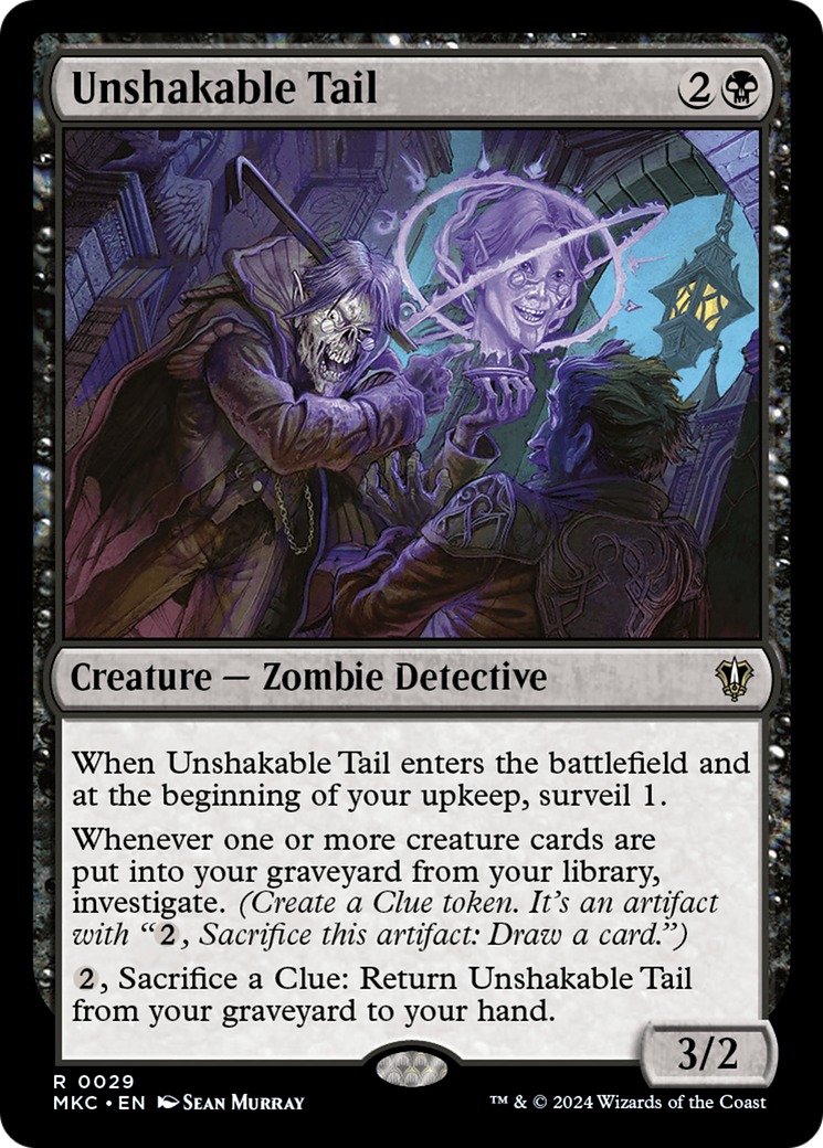 Unshakable Tail (MKC-029) - Murders at Karlov Manor Commander - Premium MTG Single from Wizards of the Coast - Just $0.25! Shop now at Game Crave Tournament Store