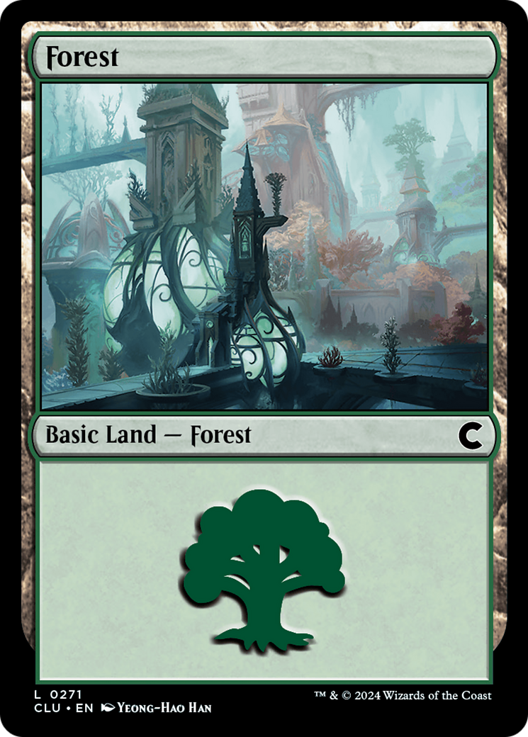 Forest (CLU-271) - Ravnica: Clue Edition - Premium MTG Single from Wizards of the Coast - Just $0.25! Shop now at Game Crave Tournament Store