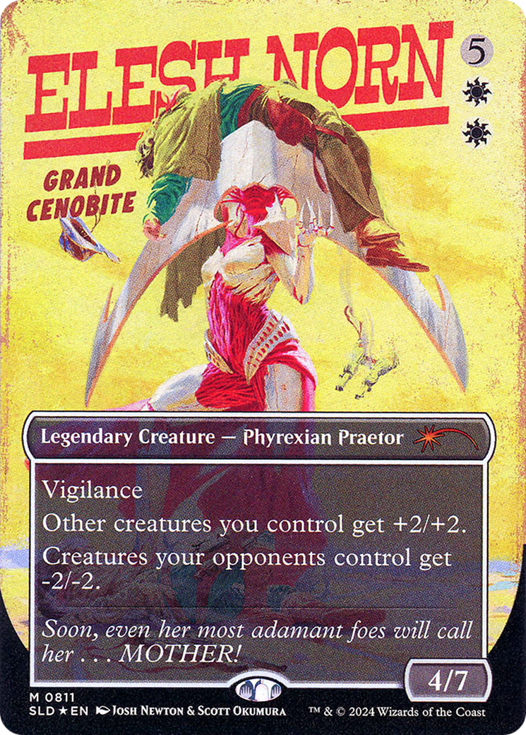 Elesh Norn, Grand Cenobite (SLD-811) - Secret Lair Drop Foil - Premium MTG Single from Wizards of the Coast - Just $442.96! Shop now at Game Crave Tournament Store