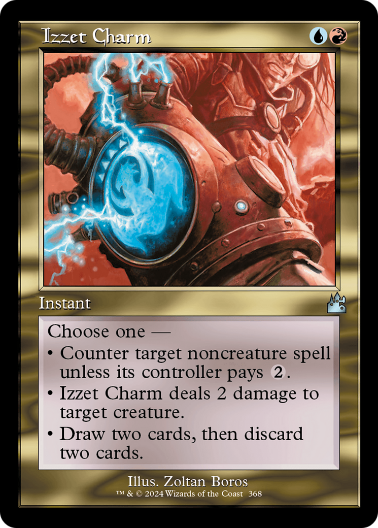 Izzet Charm (RVR-368) - Ravnica Remastered - Premium MTG Single from Wizards of the Coast - Just $0.25! Shop now at Game Crave Tournament Store