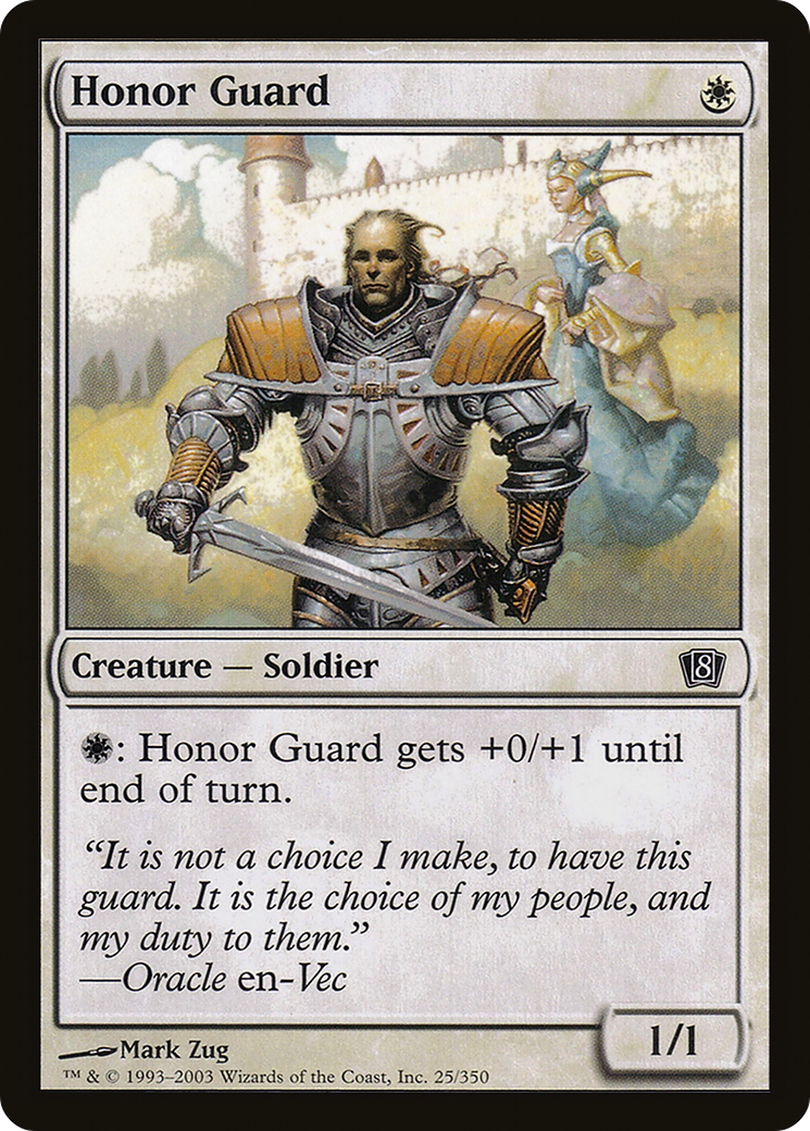 Honor Guard (8ED-25★) - 8th Edition