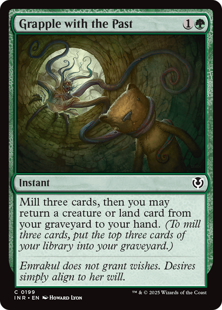Grapple with the Past (-199) - Innistrad Remastered Foil - Premium MTG Single from Wizards of the Coast - Just $0.25! Shop now at Game Crave Tournament Store