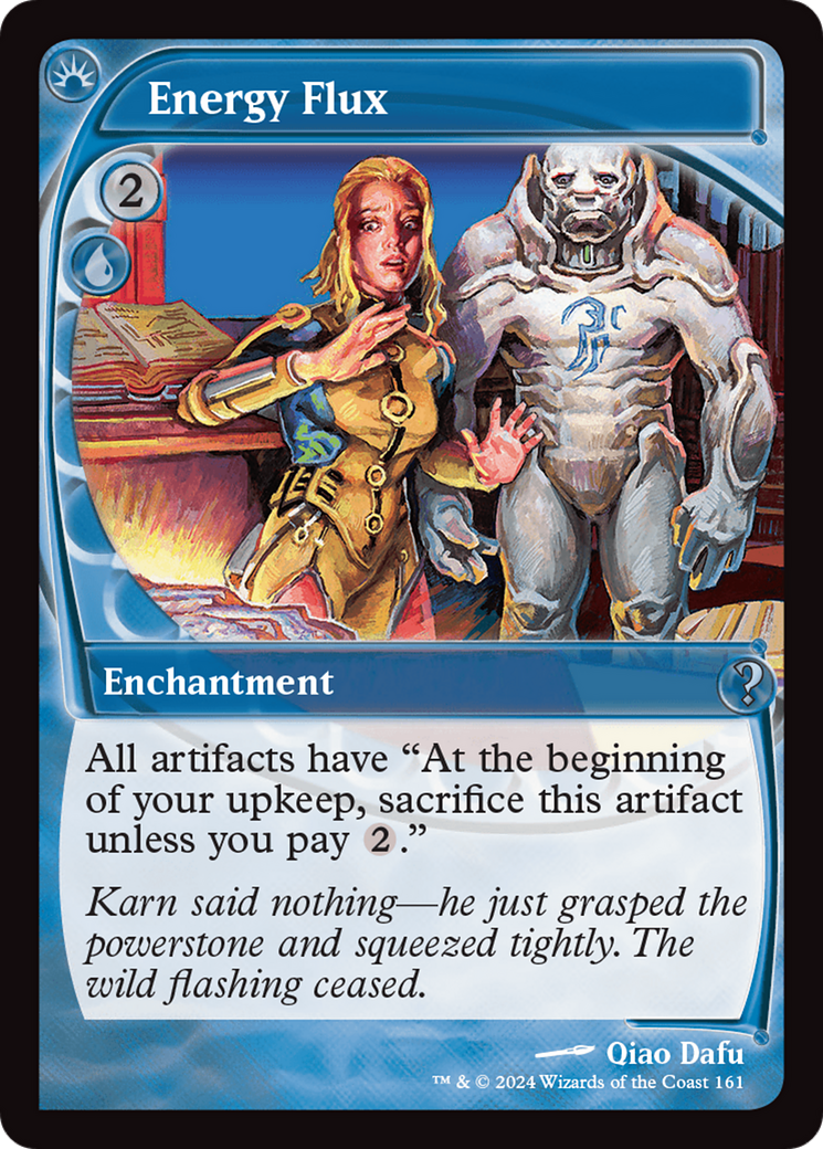 Energy Flux (MB2-161) - Mystery Booster 2 Foil - Premium MTG Single from Wizards of the Coast - Just $11.06! Shop now at Game Crave Tournament Store
