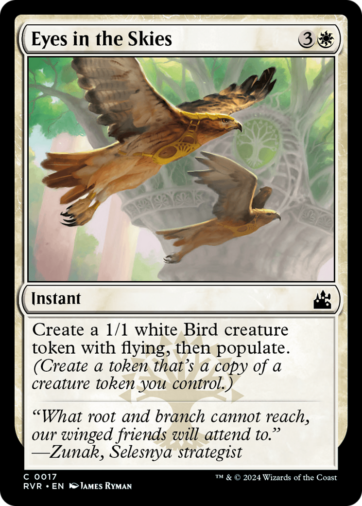 Eyes in the Skies (RVR-017) - Ravnica Remastered - Premium MTG Single from Wizards of the Coast - Just $0.25! Shop now at Game Crave Tournament Store