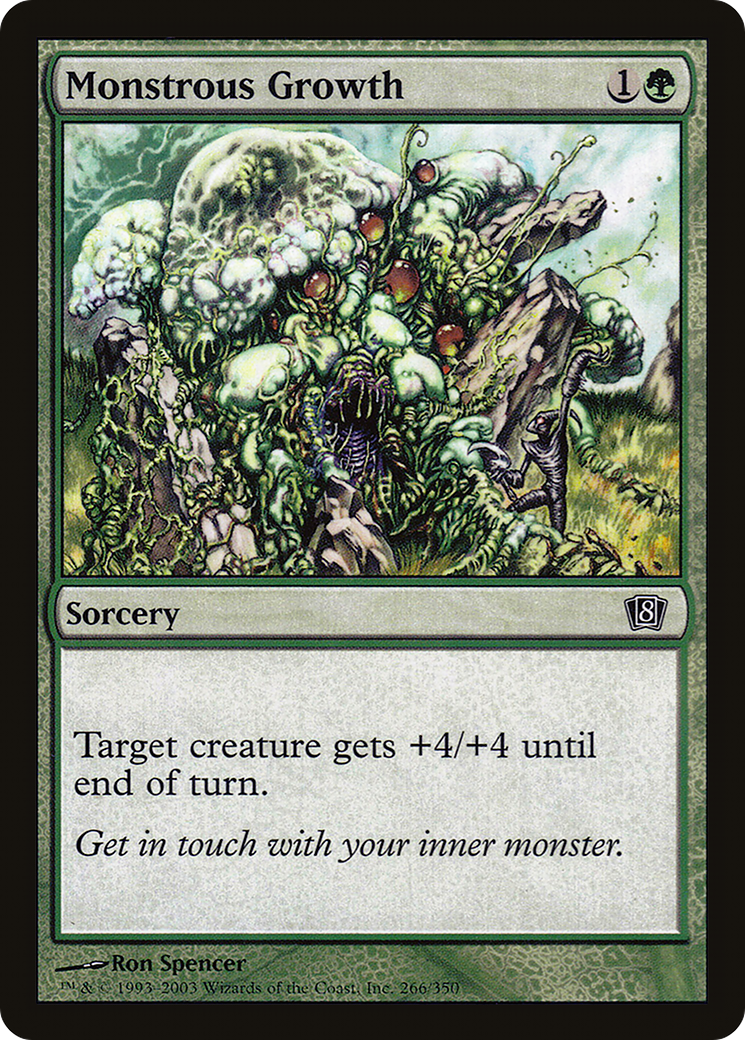 Monstrous Growth (8ED-266★) - 8th Edition