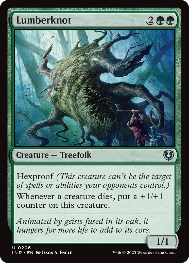 Lumberknot (-206) - Innistrad Remastered Foil - Premium MTG Single from Wizards of the Coast - Just $0.25! Shop now at Game Crave Tournament Store