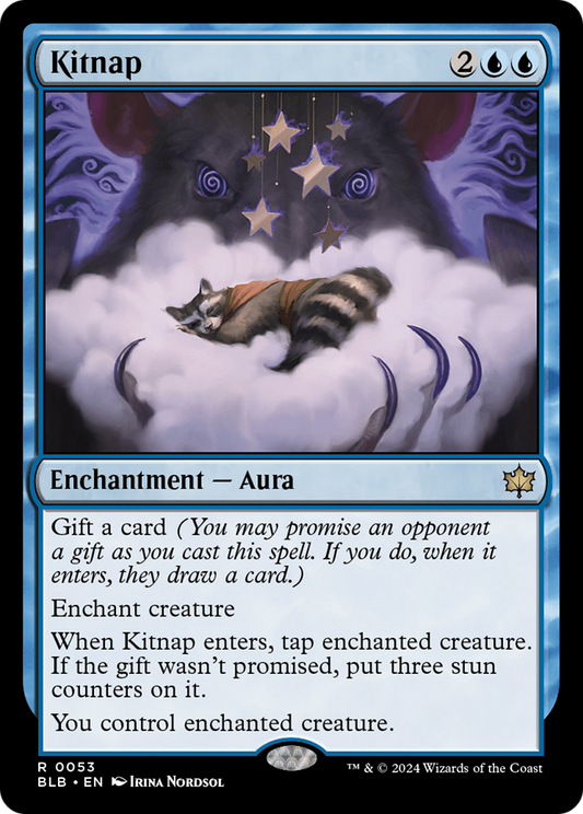 Kitnap (BLB-053) - Bloomburrow - Premium MTG Single from Wizards of the Coast - Just $0.25! Shop now at Game Crave Tournament Store