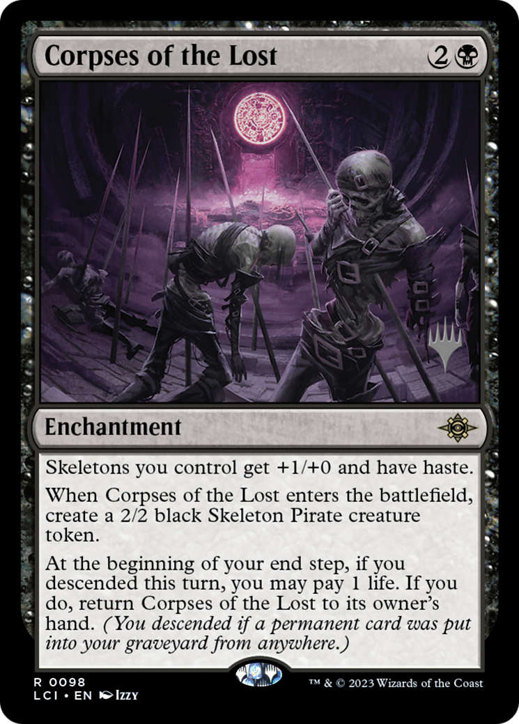 Corpses of the Lost (PLCI-98P) - The Lost Caverns of Ixalan Promos Foil - Premium MTG Single from Wizards of the Coast - Just $0.25! Shop now at Game Crave Tournament Store