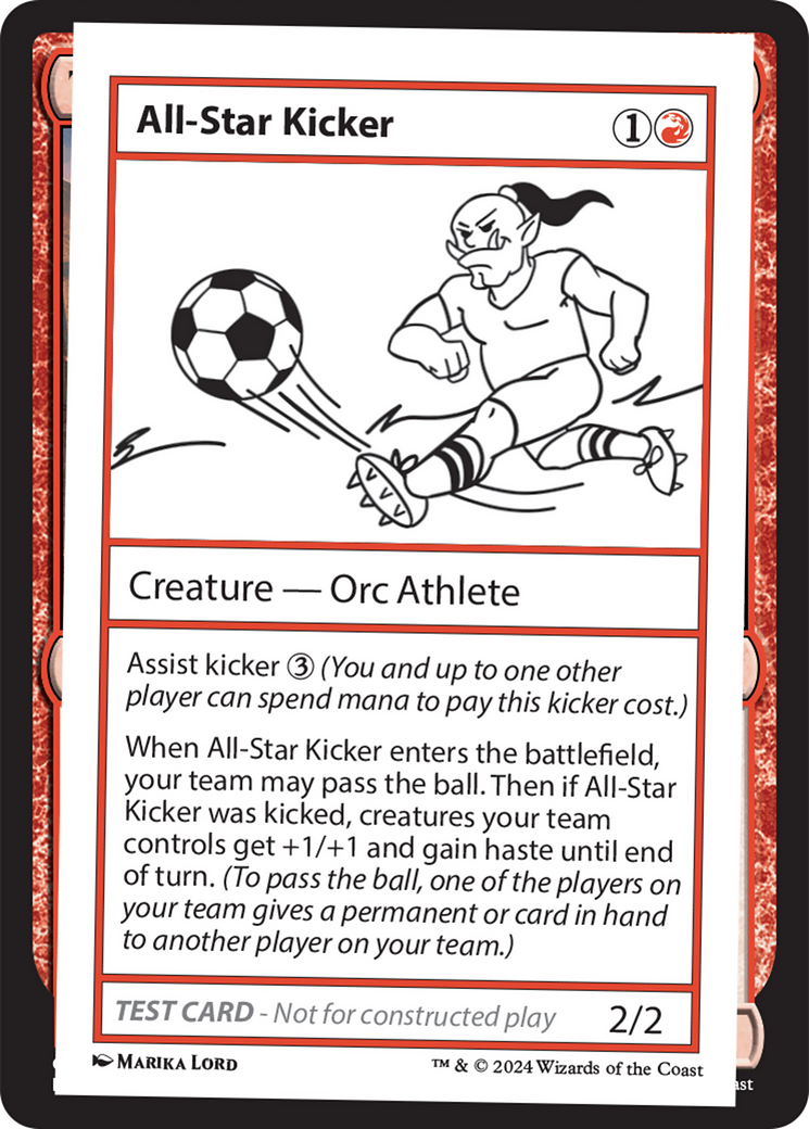 All-Star Kicker (MB2-321) - Mystery Booster 2 - Premium MTG Single from Wizards of the Coast - Just $0.26! Shop now at Game Crave Tournament Store