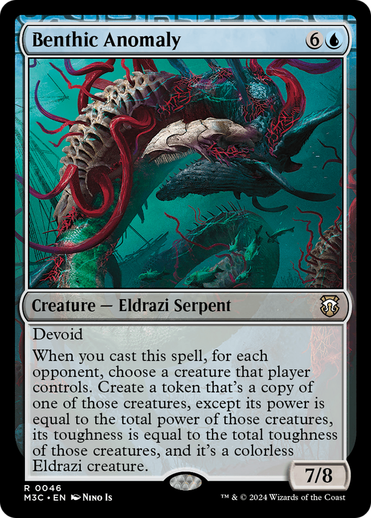 Benthic Anomaly (M3C-046) - Modern Horizons 3 Commander - Premium MTG Single from Wizards of the Coast - Just $0.43! Shop now at Game Crave Tournament Store