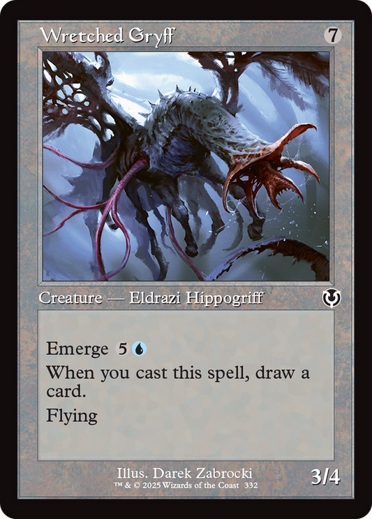 Wretched Gryff (Retro Frame) (-332) - Innistrad Remastered - Premium MTG Single from Wizards of the Coast - Just $0.25! Shop now at Game Crave Tournament Store